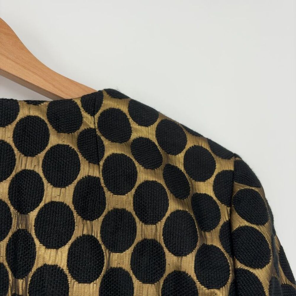 Diane Von Furstenberg Polka Dot Coat Dress - Picture 4 of 5